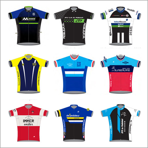 KCC Custom Teamkleding portfolio