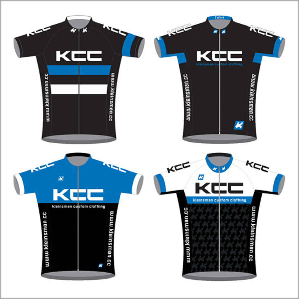 KCC Custom Teamkleding standaard ontwerpen